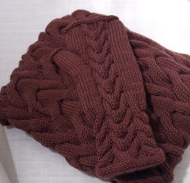Martini & Merlot Cowls & Fingerless Gloves