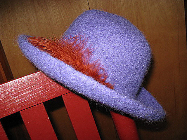Shaped Brim Style Hat