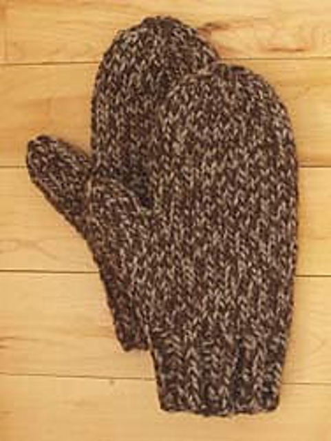 Plaid Mittens