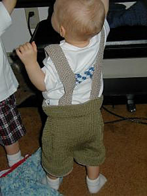 Get Shorty Shorts with Suspenders