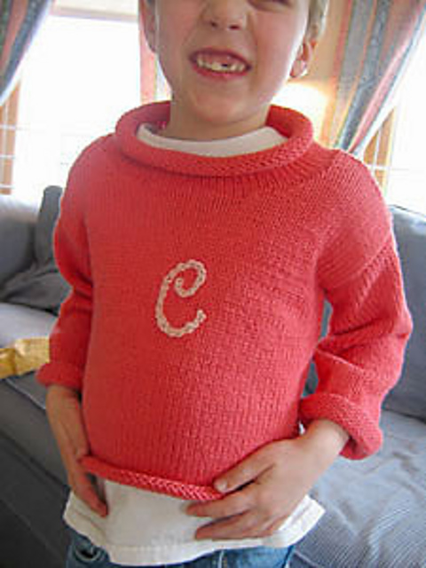 Monogrammed Kid's Sweater