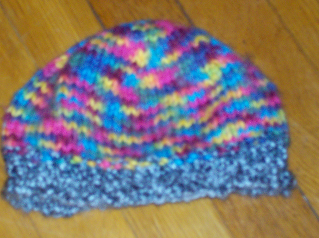 My Boucle Cuff Roll Brim Hat