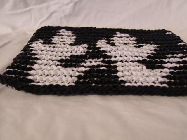Ghost illusion/shadow dish cloth