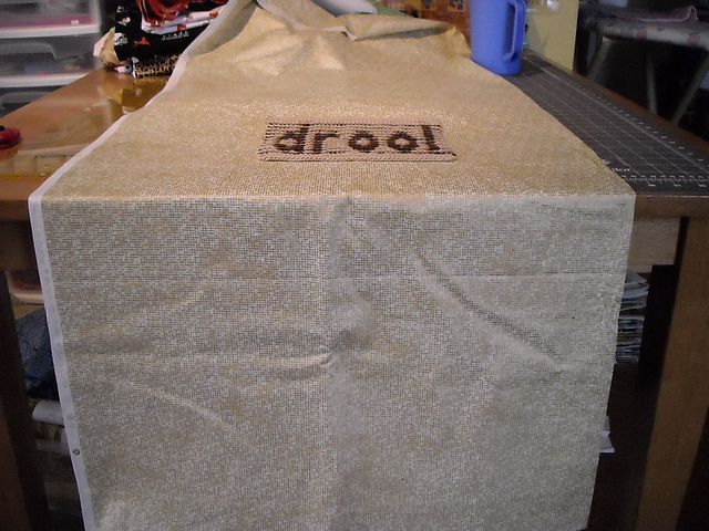 Drool illusion/shadow dishcloth