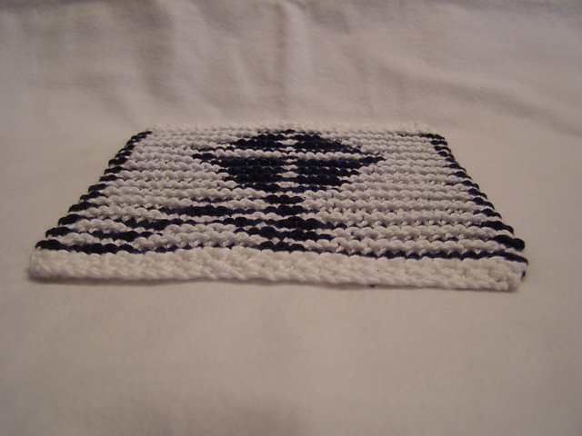 Kite Illusion/Shadow dishcloth
