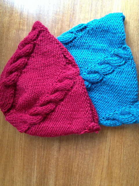 Spiral cable hat