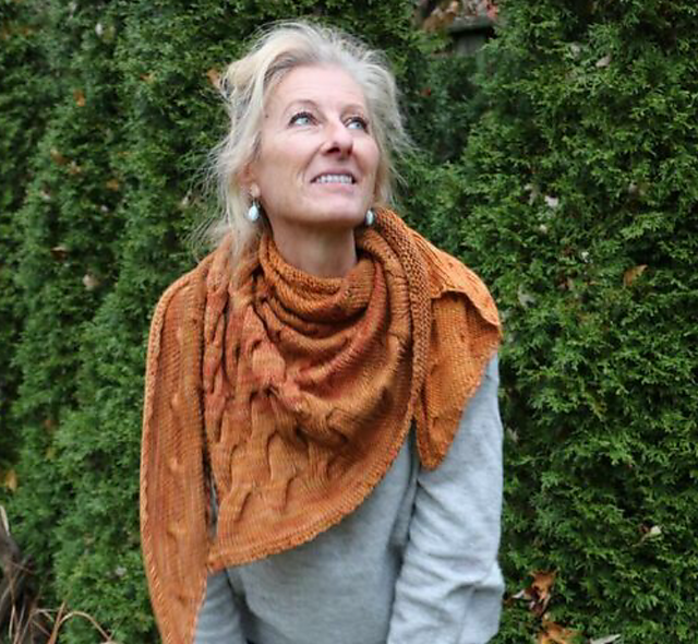 Allegra Sunset Shawl