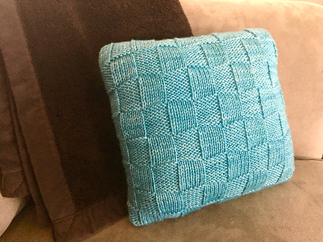 Basketweave Pillow