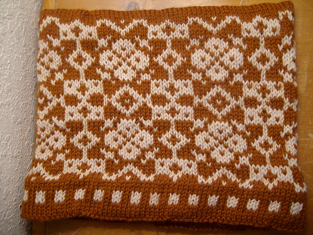 #23 Tasseled Fair Isle Hat