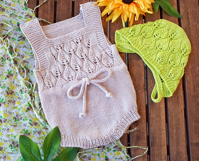 Romper “Leaves dance”
