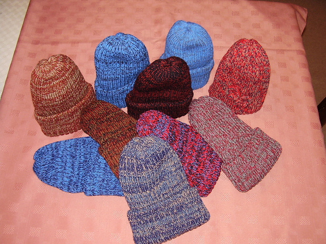 2by 2 rib hat