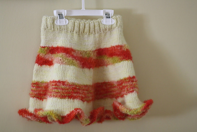 Striped Twirly Skirt