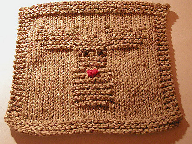Reindeer Dishcloth