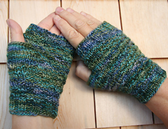 Spacewalk Fingerless Gloves