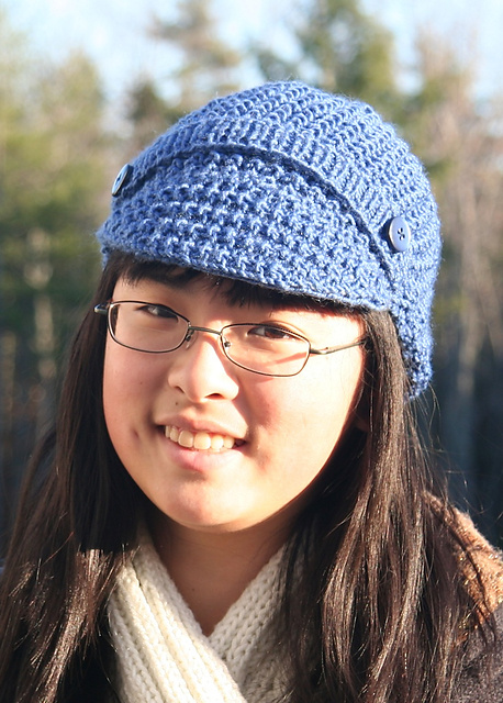 Newsboy Woven Cap (Knit)