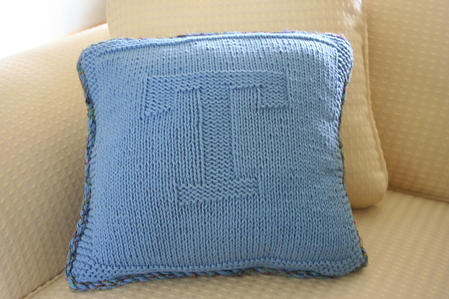 David's Letter "T" Pillow