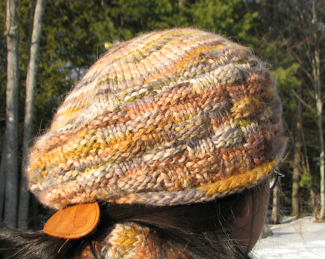 Basketweave Beret