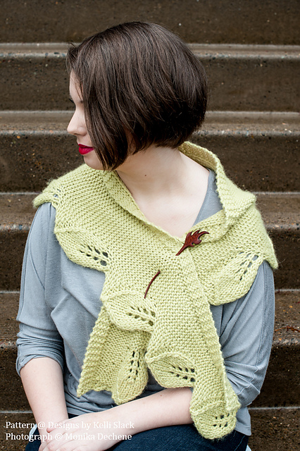 Leafy Lisa Shawlette