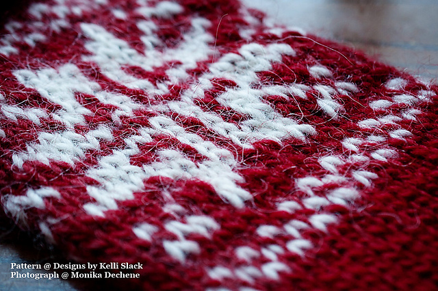 Snowflake Christmas Stocking