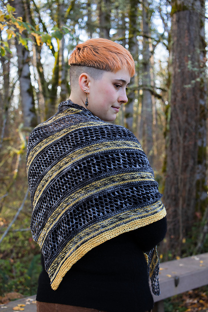 Finish Line Shawl