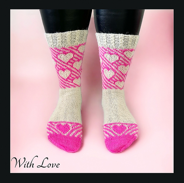 With Love socks