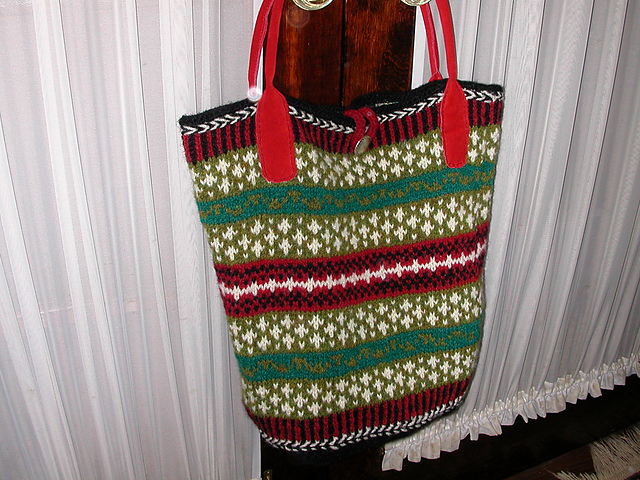 Fair Isle Tote Bag