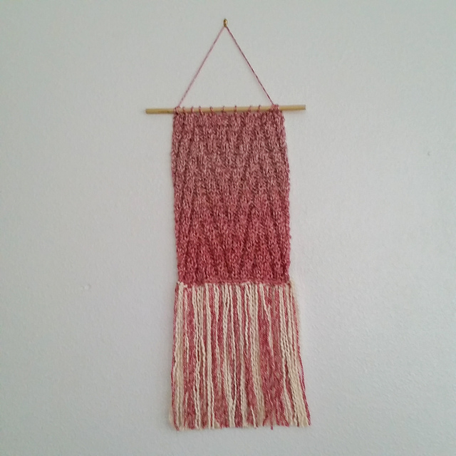Elongated Chevron Wall Hanging