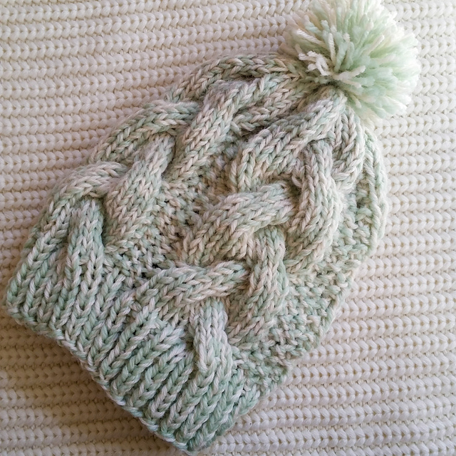 Spring Seeds Cable Beanie