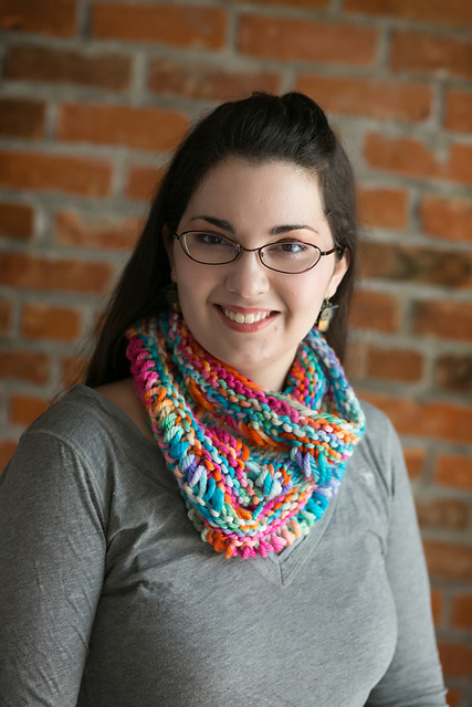 Deconstructed Drop Stitch Cowl