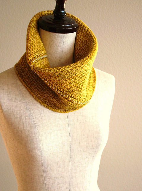 Jeweled Line Cowl