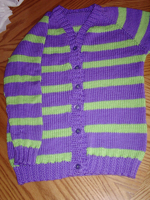 Kid's V-Neck Cardigan