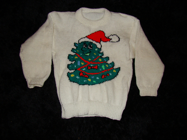 Ravelry: Christmas Tree Jumper pattern by Blonde Moments