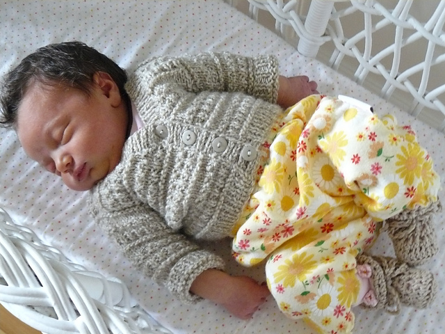 Design G - Cardigans, Waistcoat and blanket