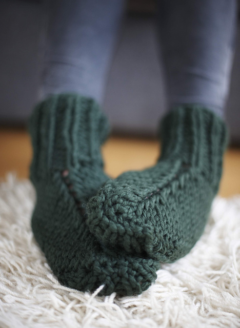 Knitty Gritty: Adult Booties