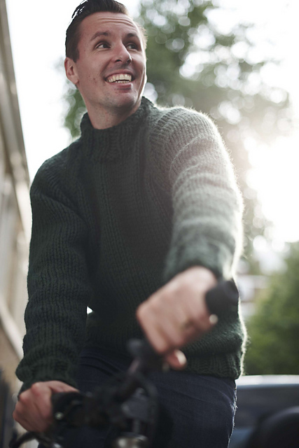 Men's Bulky Raglan Jumper