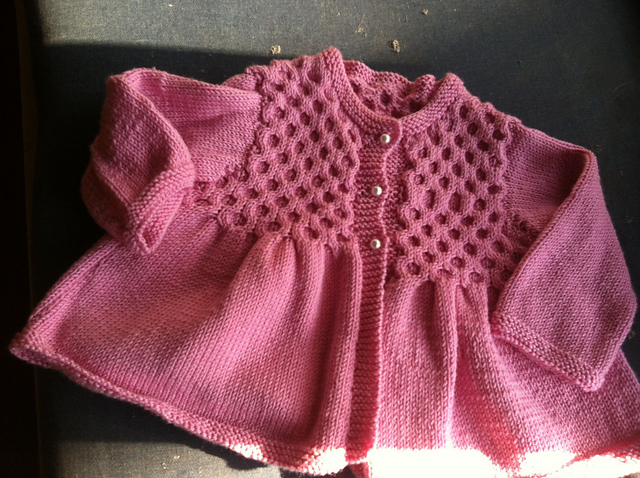 Little vintage smock frock cardie and coat