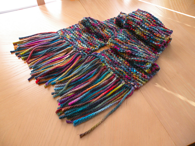 Easiest Peasiest Really Long Scarf