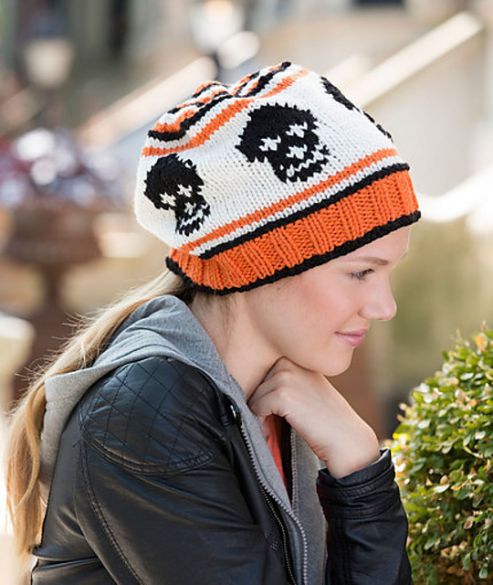 Fair Isle "Skull" Cap