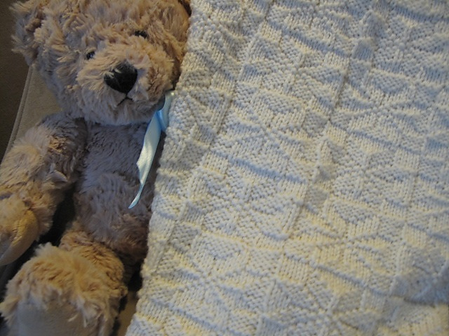 Winter Reversible Baby Blanket