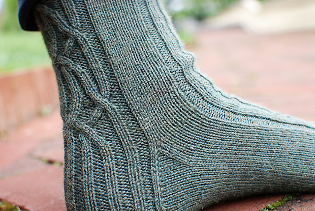 Ravelry: Angler's Loop Socks pattern by Andrea Mules