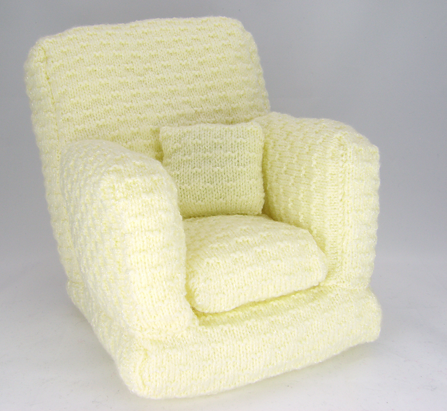 Arm Chair for 12" Doll