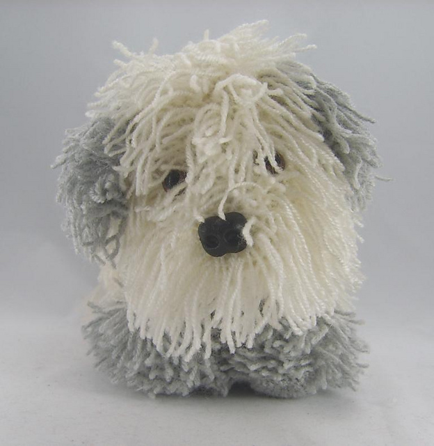 Cracker the Old English Sheepdog