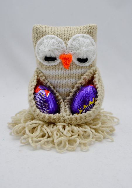 Chocolate Egg Owl
