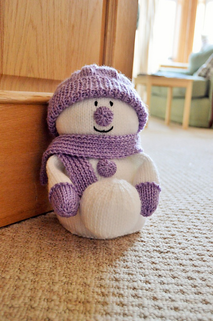 Snowman Doorstop