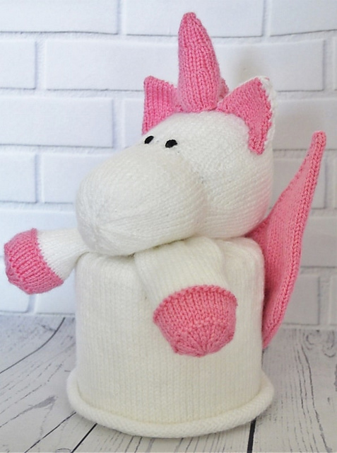 Unicorn Toilet Roll Cover