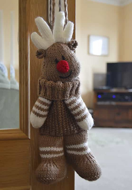 Reindeer Baggles Gift Bag