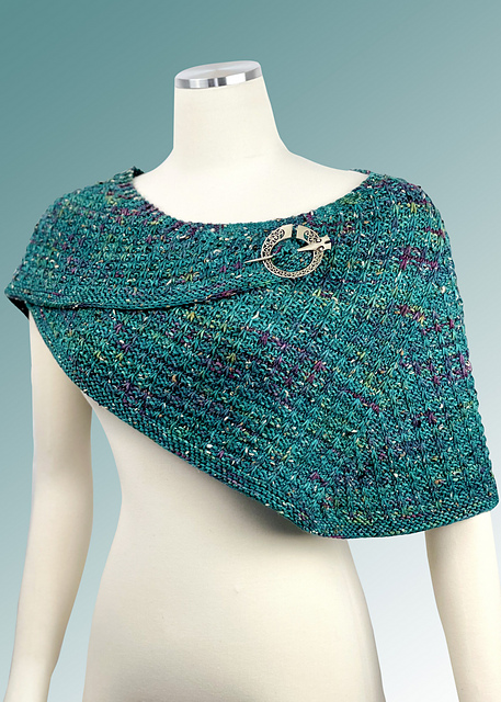 Wild Pinstripes Shawlette