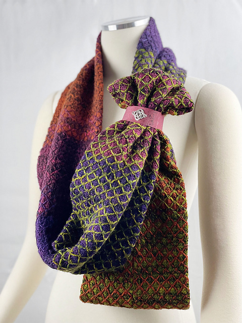 Blended Jewels Infinity Scarf