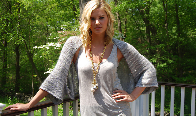 Soft and Drapey Shrug and Shawl