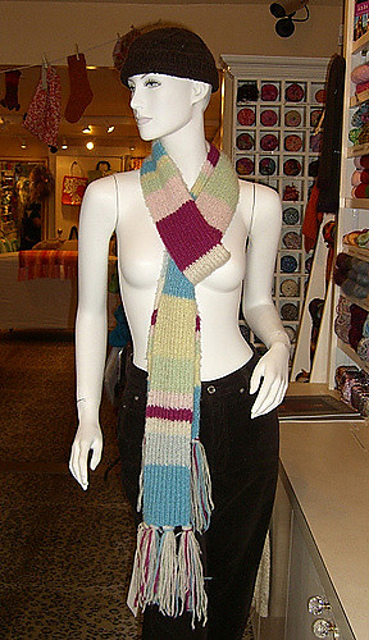 Aiko Striped Scarf
